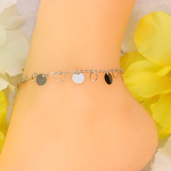 Minimalist Anklet, Sleek & Modern Design, Women’s Fashion, YC110225-A - Picture 10 of 10